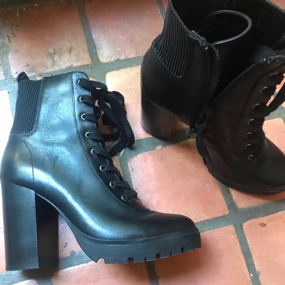 Basically brand new Latch Heeled Boots
